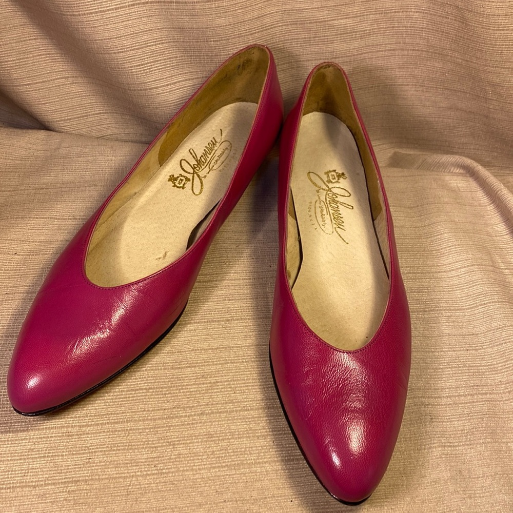 Johansen leather almost NEW worn once vintage